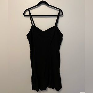 Black Strap Summer Dress